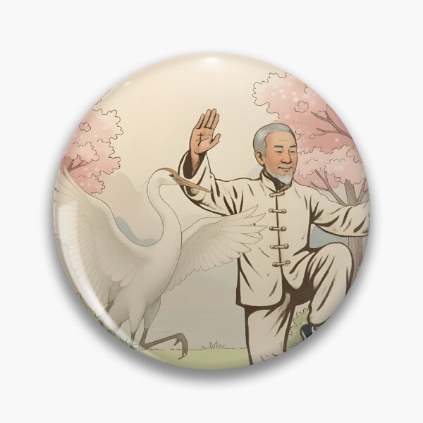 Item preview, Tai Chi Balance The White Crane and The Master  designed and sold by HofTao.