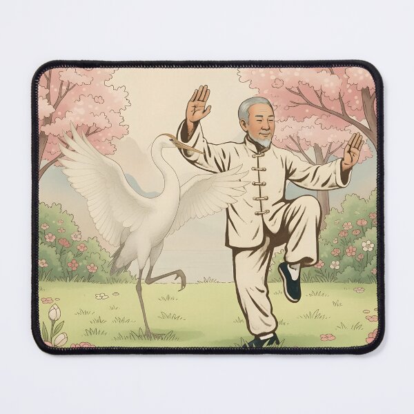 Item preview, Tai Chi Balance The White Crane and The Master designed and sold by HofTao.