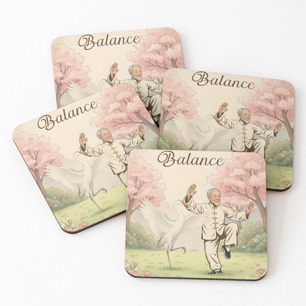 Item preview, Tai Chi Balance The White Crane and The Master  designed and sold by HofTao.