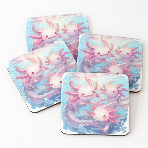 Item preview, Cute happy axolotls designed and sold by SMARTKIT  DESIGNAGENCY.