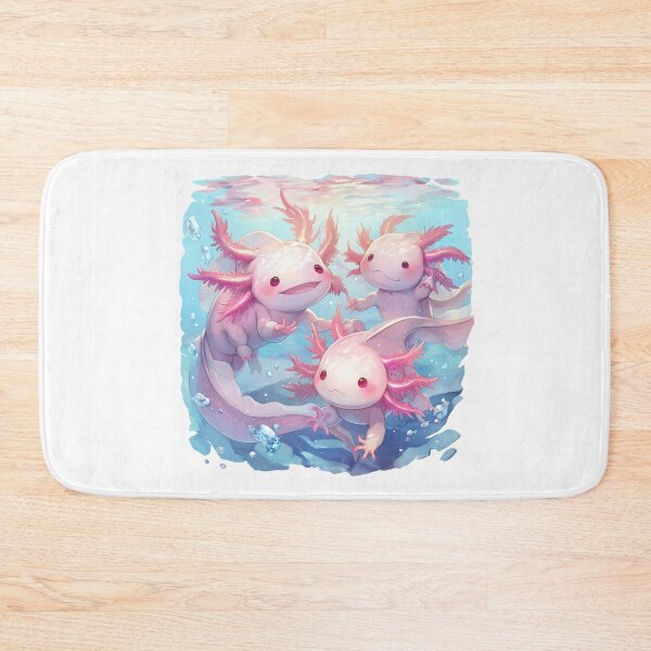 Item preview, Cute happy axolotls designed and sold by SMARTKIT  DESIGNAGENCY.