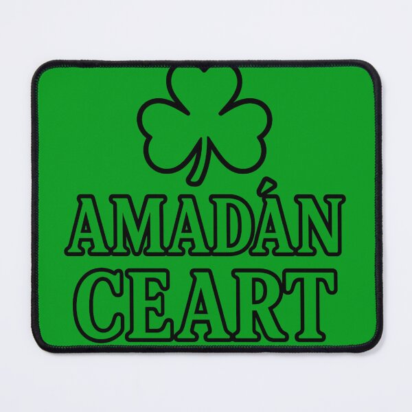 Item preview, Amadán Ceart – Irish Humor Shamrock Shirt designed and sold by Laughprints.