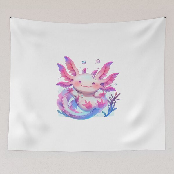 Item preview, Cute happy axolotl designed and sold by SMARTKIT  DESIGNAGENCY.