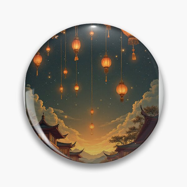 Item preview, Lanterns of the Silent Evening designed and sold by SKINOVAstore.