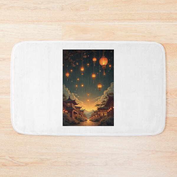Item preview, Lanterns of the Silent Evening designed and sold by SKINOVAstore.