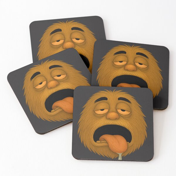 Item preview, Sleepy Drooling Emoji Face – Funny Furry Tired Expression designed and sold by ArtSpark Studio.