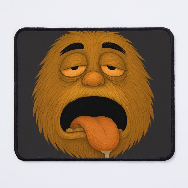 Item preview, Sleepy Drooling Emoji Face – Funny Furry Tired Expression designed and sold by ArtSpark Studio.