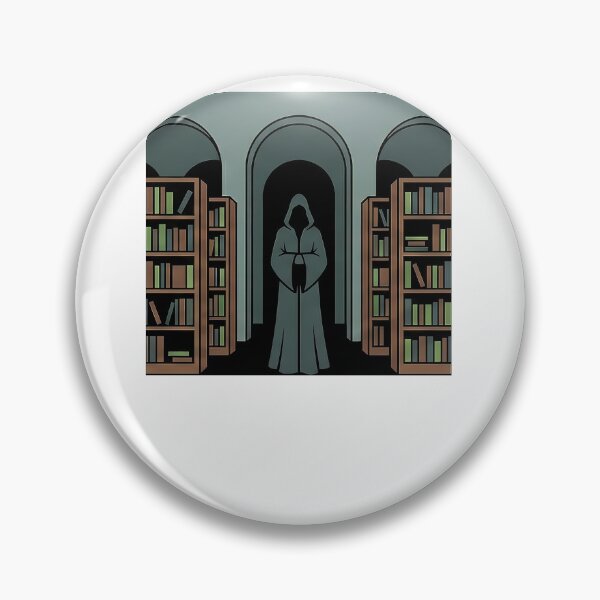 Item preview, Mysterious Scholar Ancient Library Bookshelves Dark Academia designed and sold by k3rstman1.