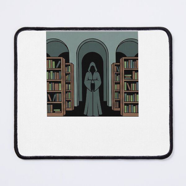 Item preview, Mysterious Scholar Ancient Library Bookshelves Dark Academia designed and sold by k3rstman1.
