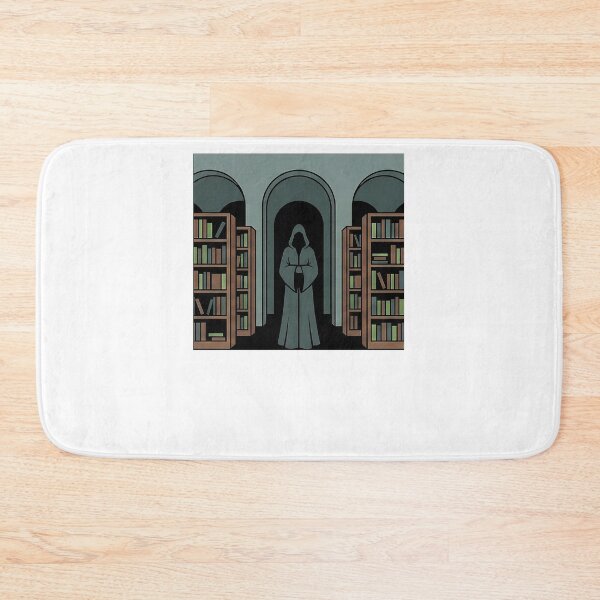 Item preview, Mysterious Scholar Ancient Library Bookshelves Dark Academia designed and sold by k3rstman1.