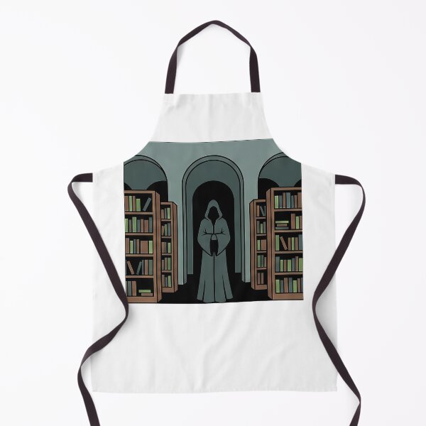 Item preview, Mysterious Scholar Ancient Library Bookshelves Dark Academia designed and sold by k3rstman1.