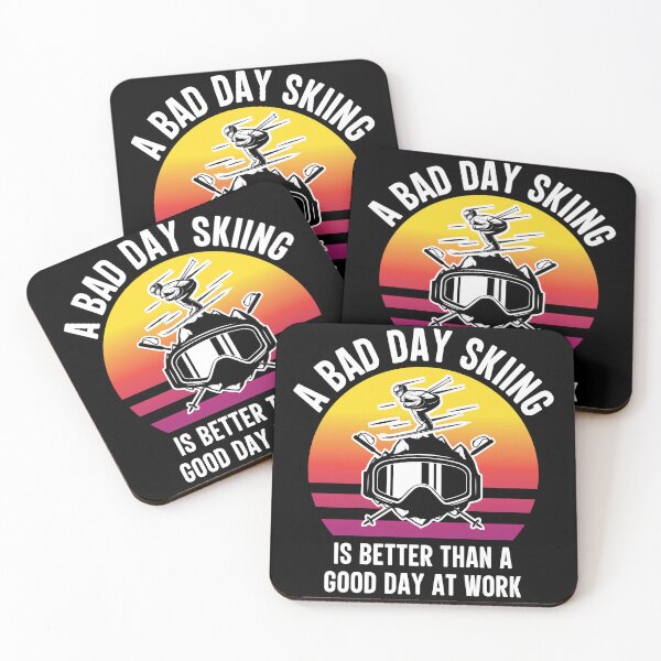 Item preview, A Bad Day Skiing Is Better Than A Good Day At Work designed and sold by legendaryskins.