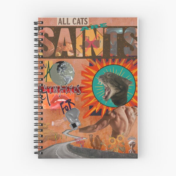 Item preview, All Cats Are Saints in a World Screaming for designed and sold by AllCatsAreSaints.