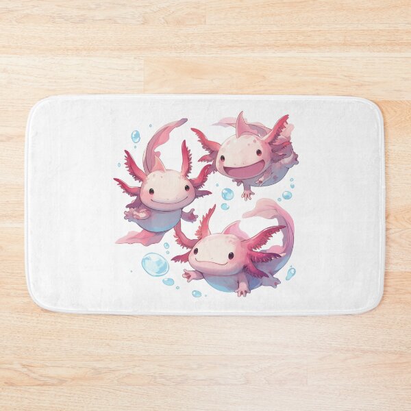 Item preview, Cute happy axolotls designed and sold by SMARTKIT  DESIGNAGENCY.