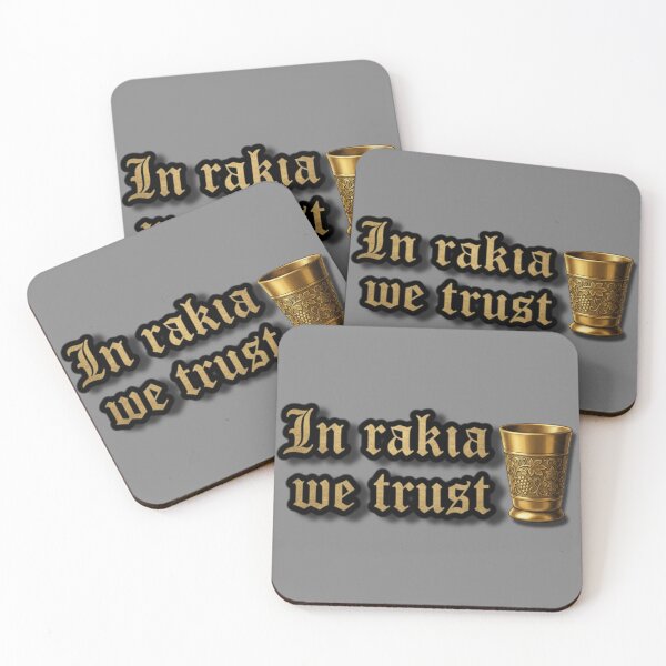 Item preview, In rakia we trust  designed and sold by Underthesunmoon.