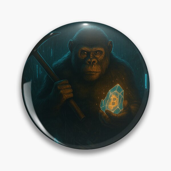 Item preview, Monkey Business: Data Mine – Crypto Mining Neon T-Shirt designed and sold by NAJURE.