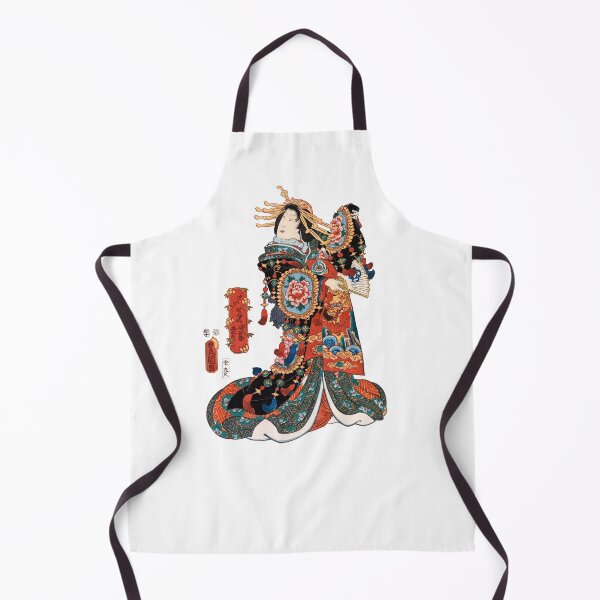 Item preview, Elegant Geisha in Elaborate Kimono designed and sold by portokalis.