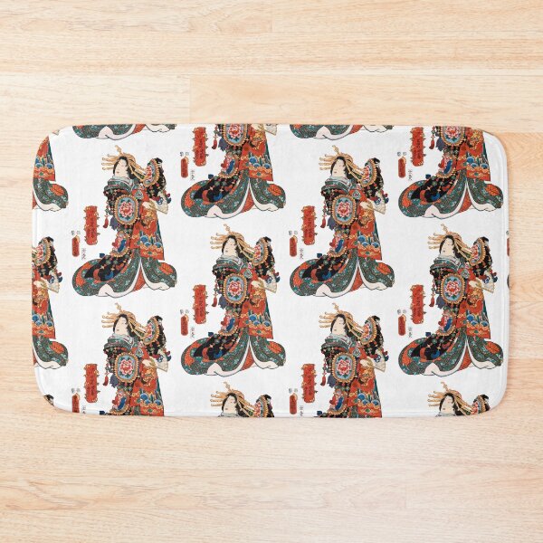 Item preview, Elegant Geisha in Elaborate Kimono designed and sold by portokalis.