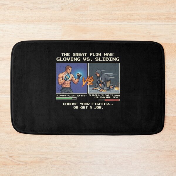 Item preview, Gloving vs Sliding Pixel Art Flow War designed and sold by k3rstman1.