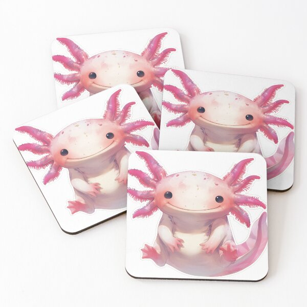 Item preview, Cute happy axolotl designed and sold by SMARTKIT  DESIGNAGENCY.