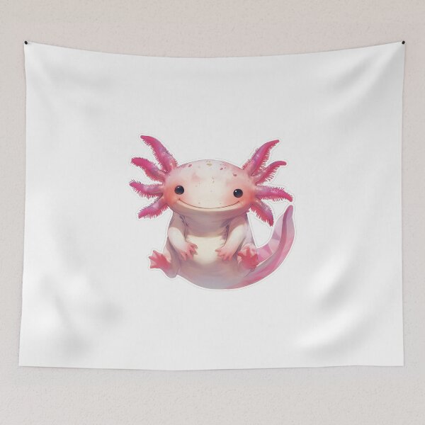 Item preview, Cute happy axolotl designed and sold by SMARTKIT  DESIGNAGENCY.