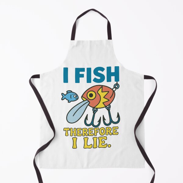 Item preview, I Fish, Therefore I Lie designed and sold by SnappyPNG.