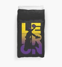 Lebron James Lakers T-Shirt Duvet Cover