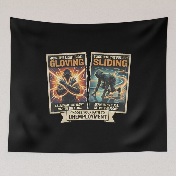 Item preview, Funny Gloving Sliding Dance Unemployment Meme designed and sold by k3rstman1.