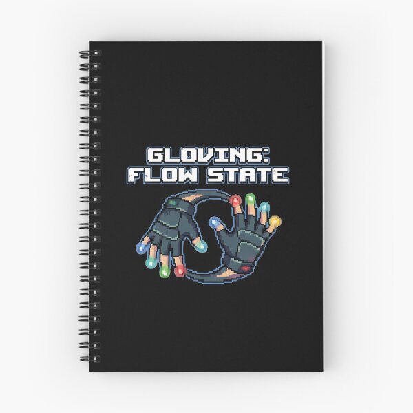 Item preview, Gloving Flow State Glowing Hands Pixel Art designed and sold by k3rstman1.