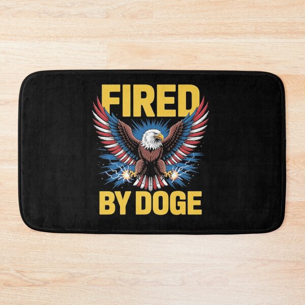 Item preview, Fired by DOGE Anti-Billionaire Anti-Trump  designed and sold by GamtosMintys.