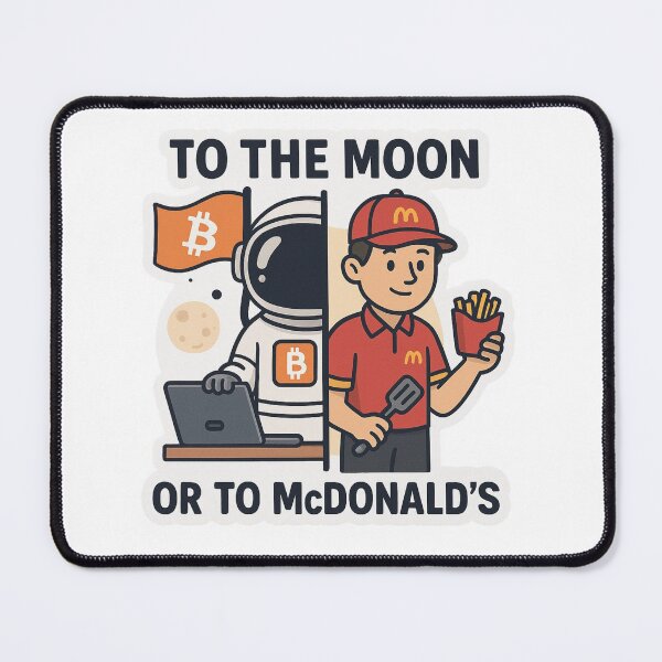 Item preview, To The Moon or Mc Donald's designed and sold by DivinelyAligned8.