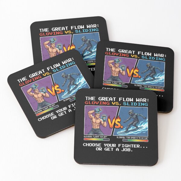 Item preview, Retro Arcade Gloving vs Sliding Battle designed and sold by k3rstman1.
