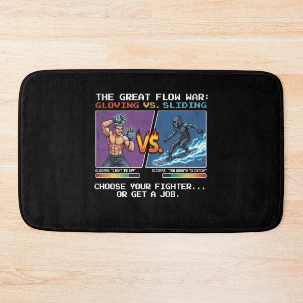 Item preview, Retro Arcade Gloving vs Sliding Battle designed and sold by k3rstman1.