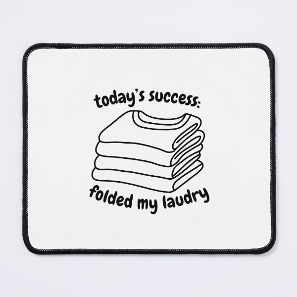 Item preview, today's success: folded my laundry ~ cute book aesthetic designed and sold by Raining Cats & Books.