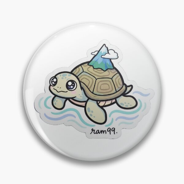 Item preview, Kurma Avatar Cute Sticker – Chibi Vishnu Avatar Art designed and sold by harharmahadev99.