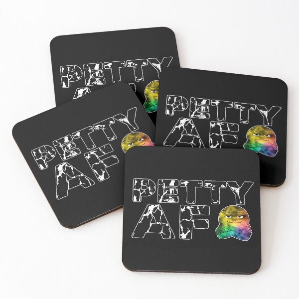Item preview, PETTY AF - Stubborn Emoji designed and sold by Qweird Artistry.