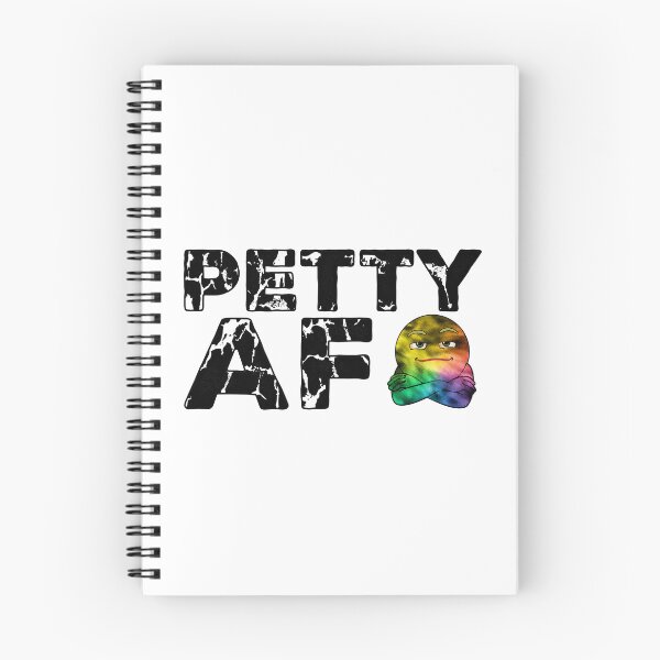 Item preview, PETTY AF - Stubborn Emoji designed and sold by Qweird Artistry.