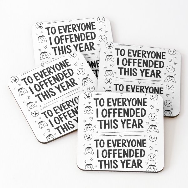 Item preview, To Everyone I Offended This Year designed and sold by Krzepcia.