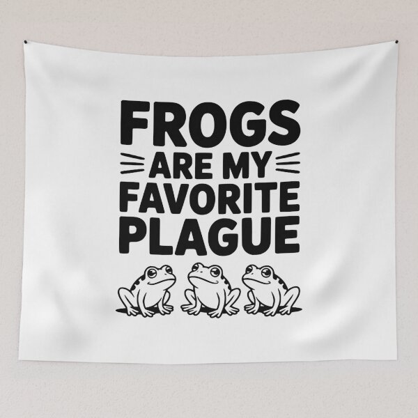 Item preview, Frogs Are My Favorite Plague designed and sold by Frank Ring.