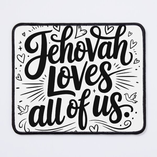 Item preview, Jehovah Loves All of Us designed and sold by Jehovah Loves You.
