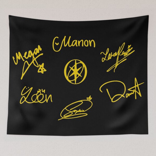 Item preview, logo all member signature KATSEYE (캣츠아이) photocard designed and sold by Burtonn.