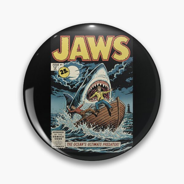 Item preview, JAWS The Ocean's Ultimate Predator designed and sold by StitchNRebl.