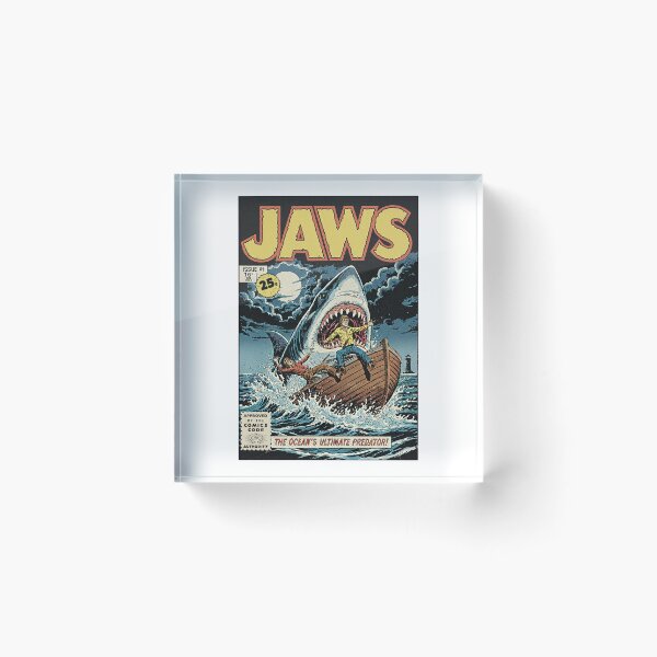 Item preview, JAWS The Ocean's Ultimate Predator designed and sold by StitchNRebl.