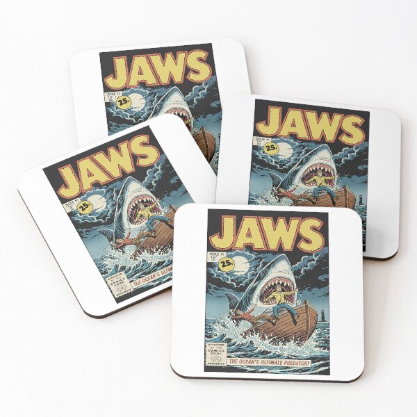 Item preview, JAWS The Ocean's Ultimate Predator designed and sold by StitchNRebl.