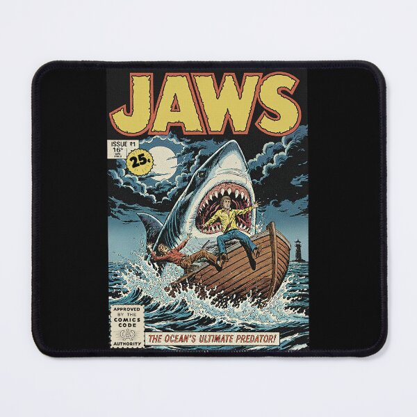 Item preview, JAWS The Ocean's Ultimate Predator designed and sold by StitchNRebl.