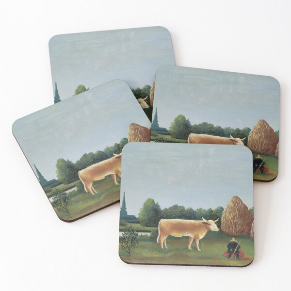 Item preview, Landscape Scene in Bagneux Henri Rousseau Art designed and sold by ArtUnova.