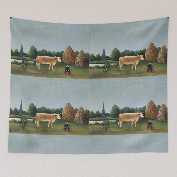 Item preview, Landscape Scene in Bagneux Henri Rousseau Art designed and sold by ArtUnova.