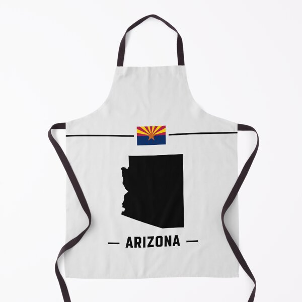 Artikelvorschau, Arizona-Flagge – Silhouette – Vintage-T-Shirt mit Staatsstolz entworfen und verkauft von mashmosh.