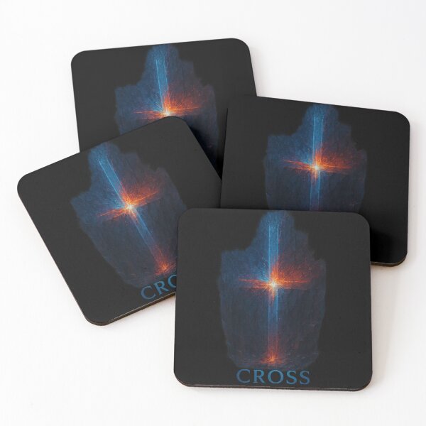 Item preview, Cross of Light – Abstract Spiritual Symbol Art -Shirt designed and sold by NAJURE.