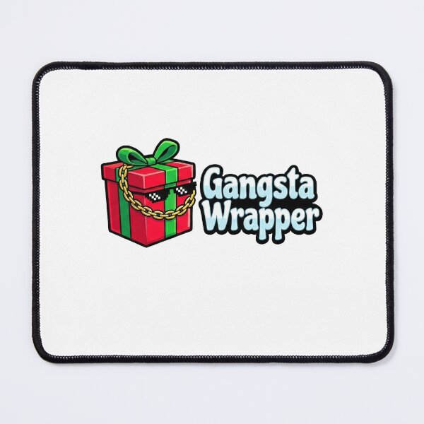 Item preview, Gangsta Wrapper Funny Christmas Holiday Present Box designed and sold by k3rstman1.